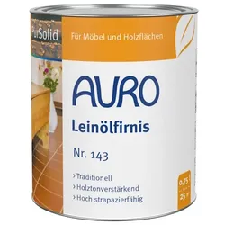 Auro Leinölfirnis 143 - 0,75 l Dose