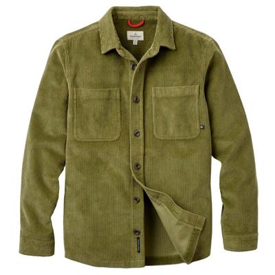 Passenger - Backcountry Heavyweight Cord Overshirt - Hemd Gr L oliv