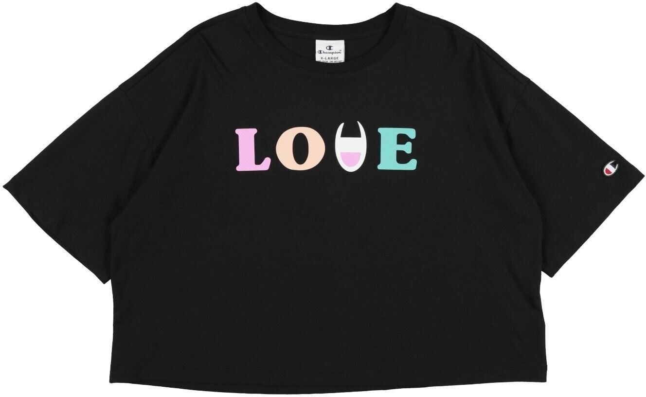 Champion Camiseta Chica Negro 13,15 Chica