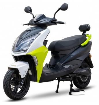 E-Roller Volt-Max, 45 km/h, 72V/20Ah Lithium-Akku, 3400 Watt, grün - von Elektroroller Futura
