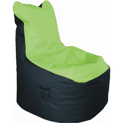 Sitzsack Cortona in Grün/Anthrazit