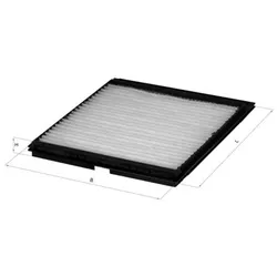 Filter Innenraumluft MAHLE LA 404