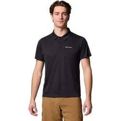 COLUMBIA Herren Polo Zero Rules Light Polo, Größe S in Schwarz 010