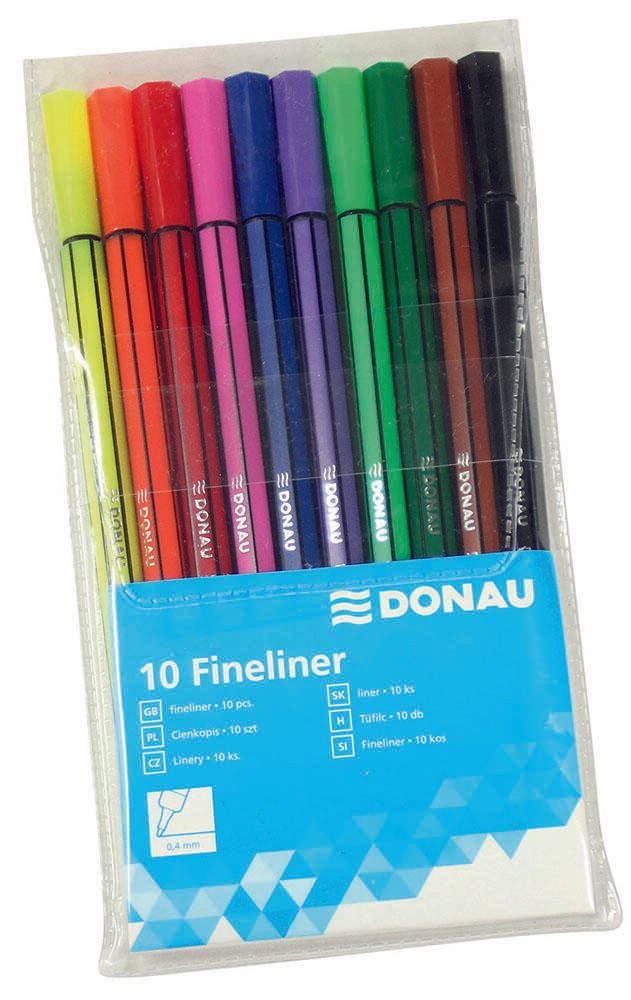 DONAU Fineliner 0.4 mm Mehrfarbig 330257099