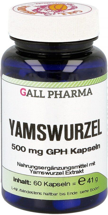 Yamswurzel 500 mg Gph Kapseln 60stk