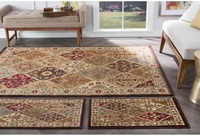 Alise Rugs Rhythm Traditional Oriental Indoor Area Rug