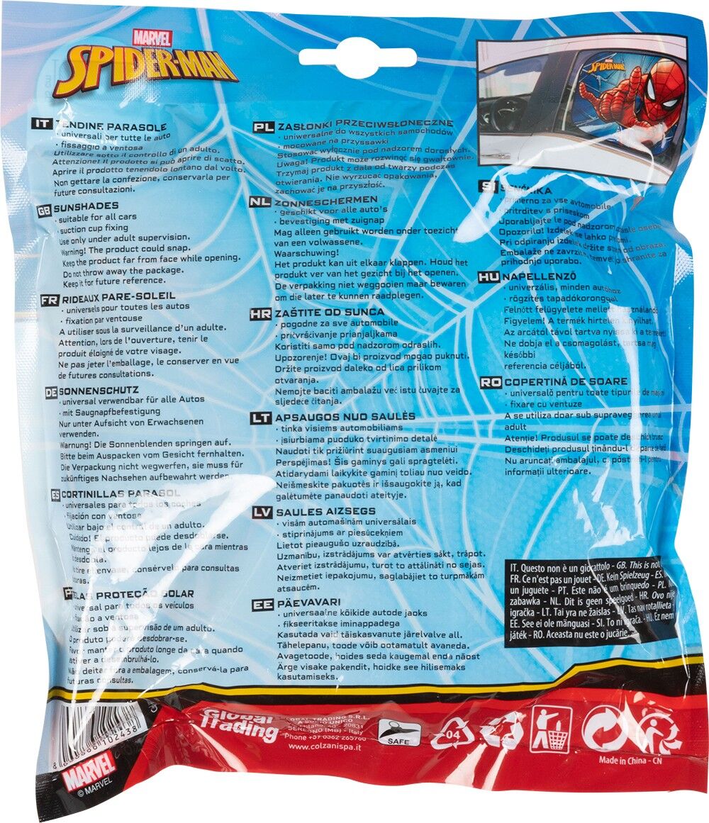 SPIDER-MAN 10243 Auto Sonnenschutz