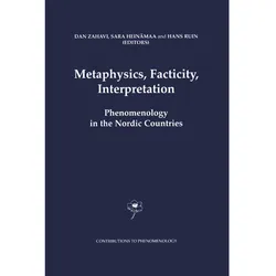Metaphysics, Facticity, Interpretation, Fachbücher von Hans Ruin, Sara Heinämaa, D. Zahavi