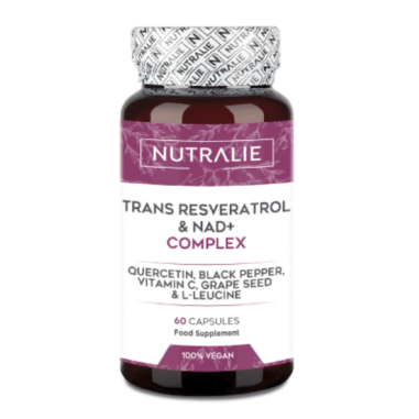 Nutralie Trans Resveratrol and Nad+ Complex 686 mg 60 Capsules