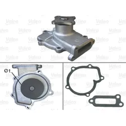 Wasserpumpe Motorkühlung VALEO 506438