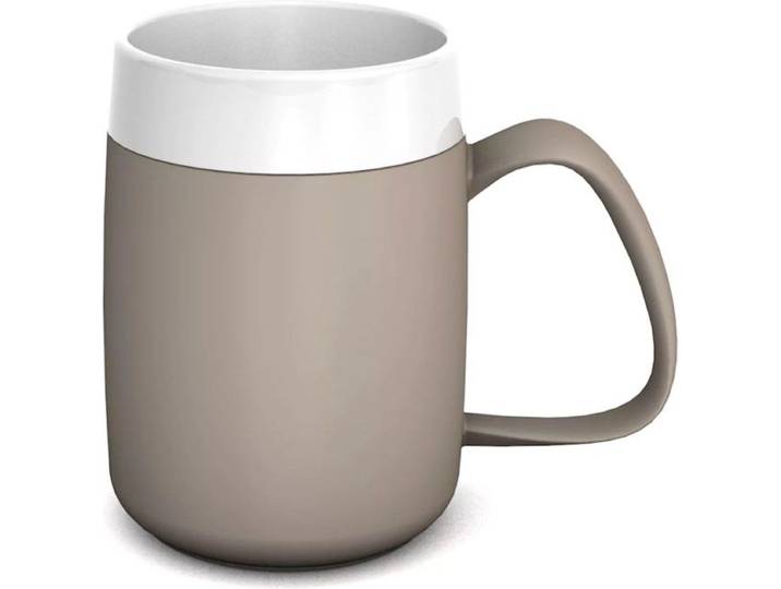Identités Thermo Drinkbeker - Warmhoudbeker 260 ml - Groot handvat - Grijs