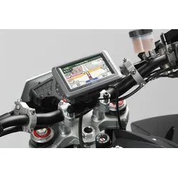 SW-Motech Navi-Halter am Lenker - Schwarz. Modelspezifisch.
