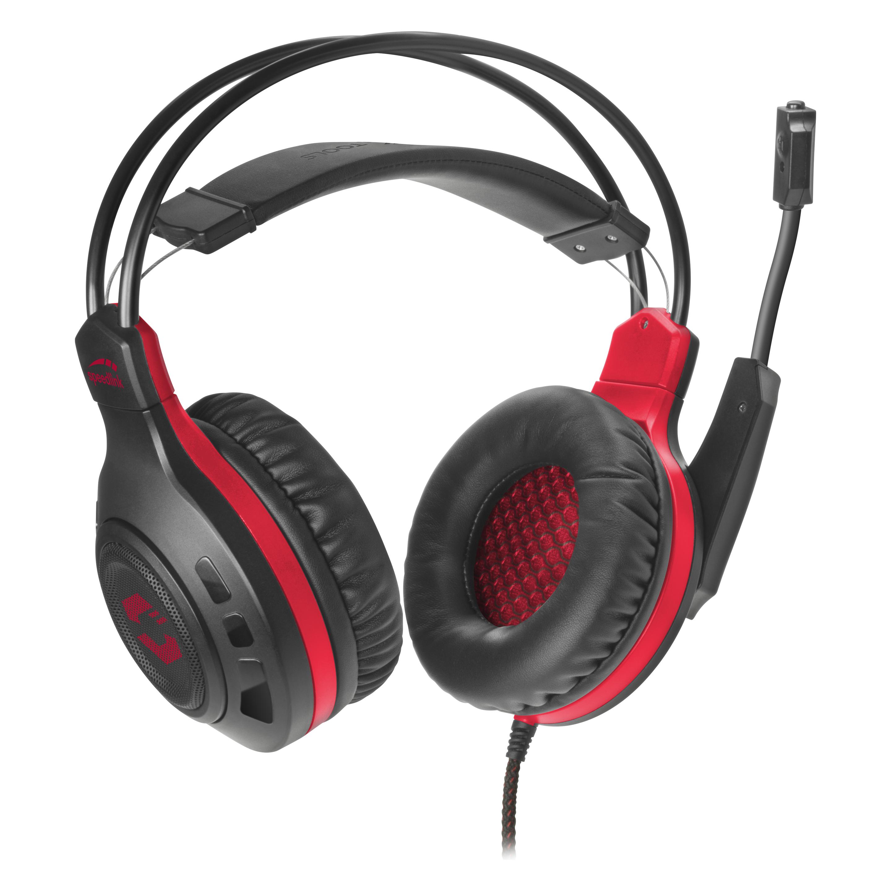 Speedlink CELSOR Gaming Headset (Kabelgebunden) (SL-860011-BK)