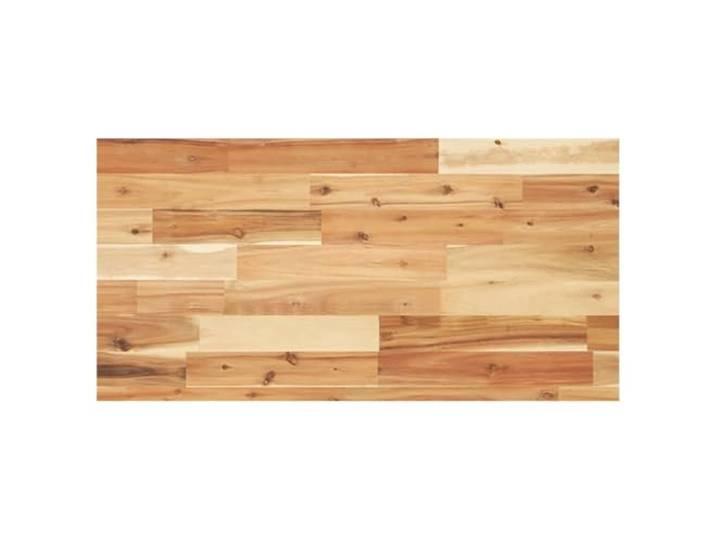 HGPOTUY Tischplatte 100x40x4 cm Rechteckig Massivholz Akazie Ersatztischplatte,unbehandelte Akazie,glatte Oberfläche,feuchtes Tuch,Untergestell kombinierbar