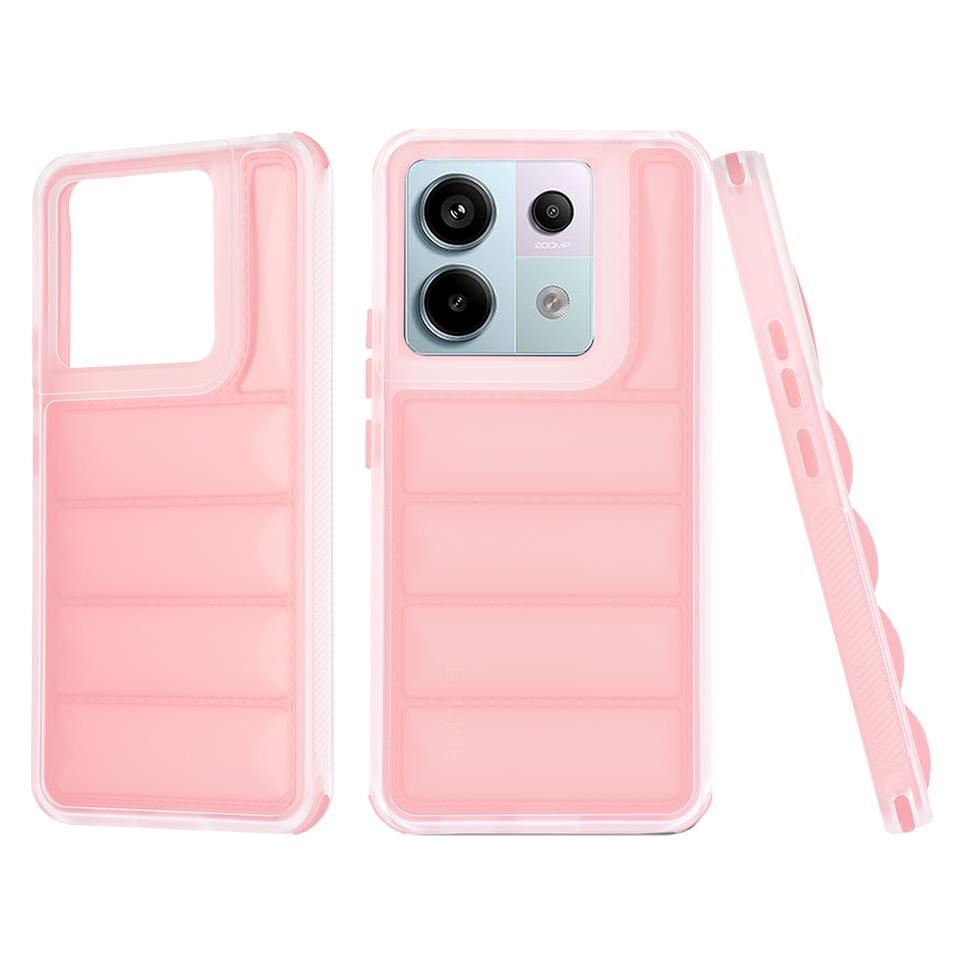 Techsuit - Wave Shield - Xiaomi Redmi Note 13 Pro 5G / Poco X6 - Pink (Xiaomi Poco X6, Xiaomi Redmi Note 13 Pro 5G) (56353956)