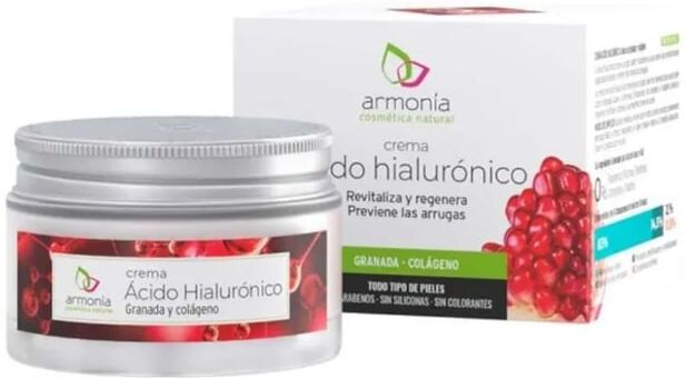 Armonia Creme Ácido Hialurônico Romã e Colágeno 50 ml