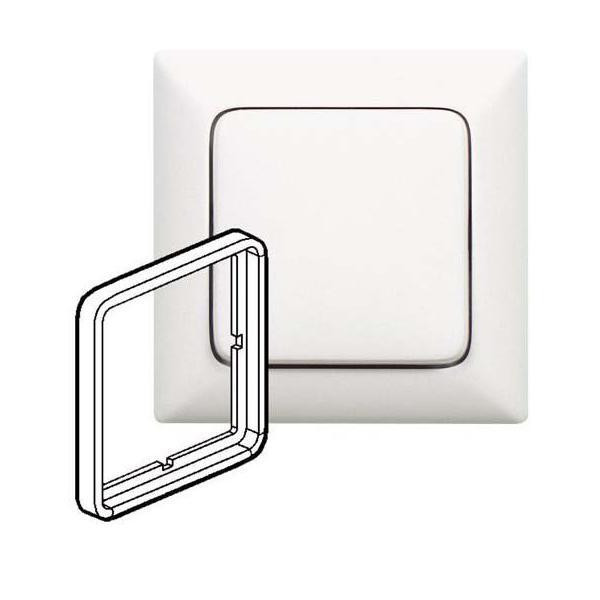 Legrand Creo Tussenring 50x50 mm Ultra Wit