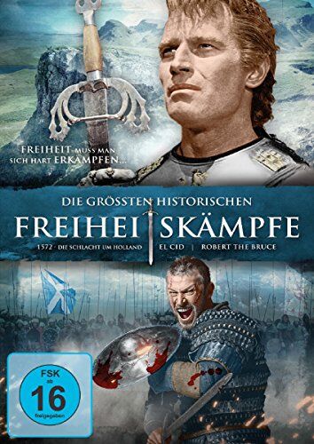 David McWhinnie - Die größten historischen Freiheitskämpfe [3 DVDs] - Preis vom 30.09.2026 09:01:18 h