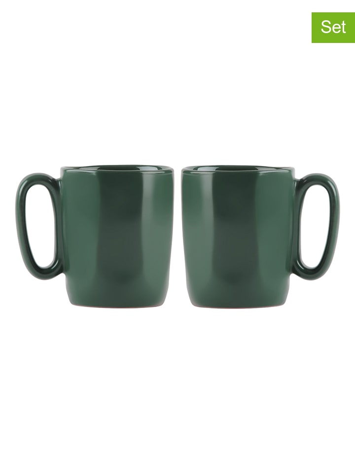 Vialli Design 2er-Set: Becher "Fuori" in Grün - 80 ml - onesize