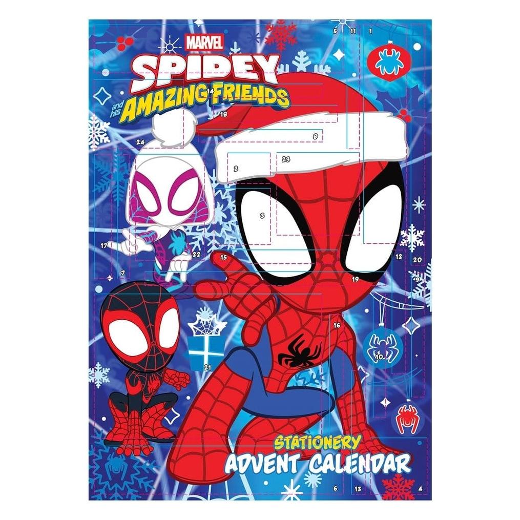 Pyramid Spider-Man Calendrier de l'Avent Spidey and Friends (2027) Présentoir (8) (24 Türchen) (SR2511435)