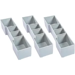 L-Boxx, Zubehör Werkzeugaufbewahrung, BS Systems Insetbox U3 grau BSS 3 Stk.