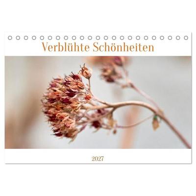 Verblühte Schönheiten (Tischkalender 2027 DIN A5 quer), CALVENDO Monatskalender