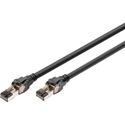 DIGI DK-1843-020 - Cat.8.1 Patchkabel, S/FTP, schwarz, 2 m