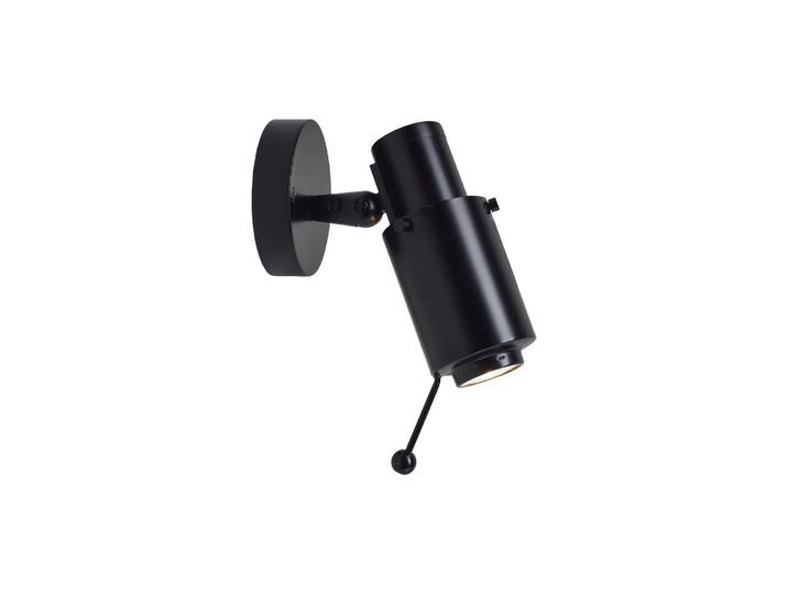DCW éditions - Applique orientable Biny - Noir - Aluminium - Designer Jacques Biny