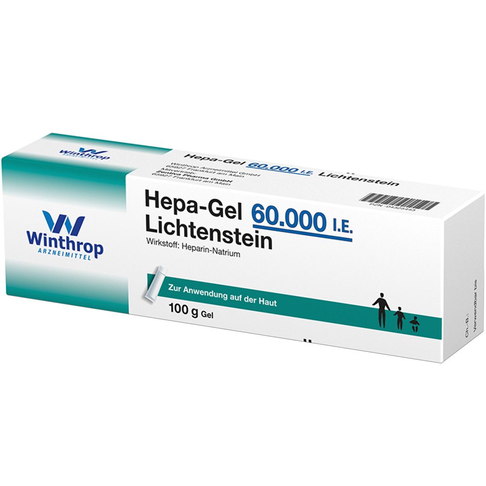 Hepa GEL 30.000 I.e. Lichtenstein 100 g Gel