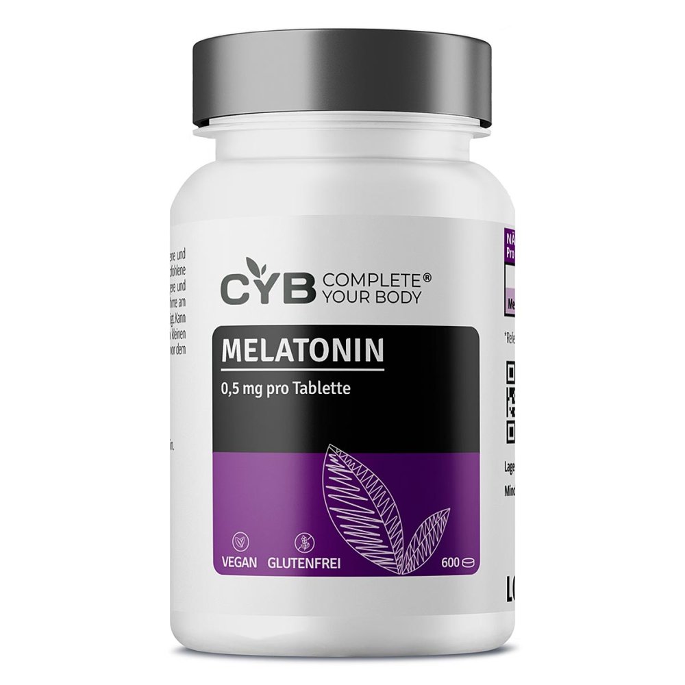 MedGoNET GmbH CYB® Melatonin 0,5 Mg Tabletten 19206336