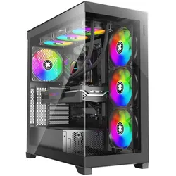 Xilence XG171 (ATX, mATX, Mini-ITX), PC Gehäuse, Schwarz