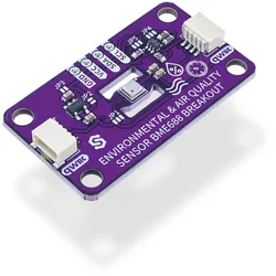 Soldered BME688 Umweltsensor Breakout Board, I2C, Temperatur, Luftfeuchte, Luftdruck, Gase, Qwiic