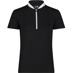 CMP Campagnolo, Damen, Velotrikot, Stretch Radtrikot (XXS), Schwarz, XXS