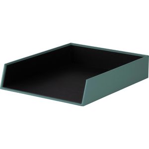 Rössler-Papier Briefablage 1335452380, S.O.H.O. A4, opal, stapelbar, Pappe, 4 Stück