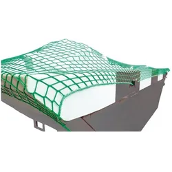 NoName, Spanngurt + Ladungssicherung, Containernetz 3, 5x7, 0 m MW 45 grün ohne Gummi