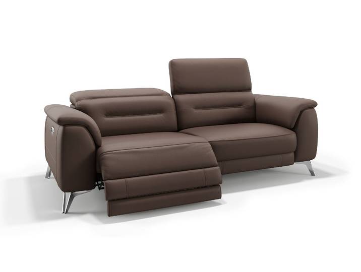 Designer Ledersofa Ledercouch GANDINO Garnitur