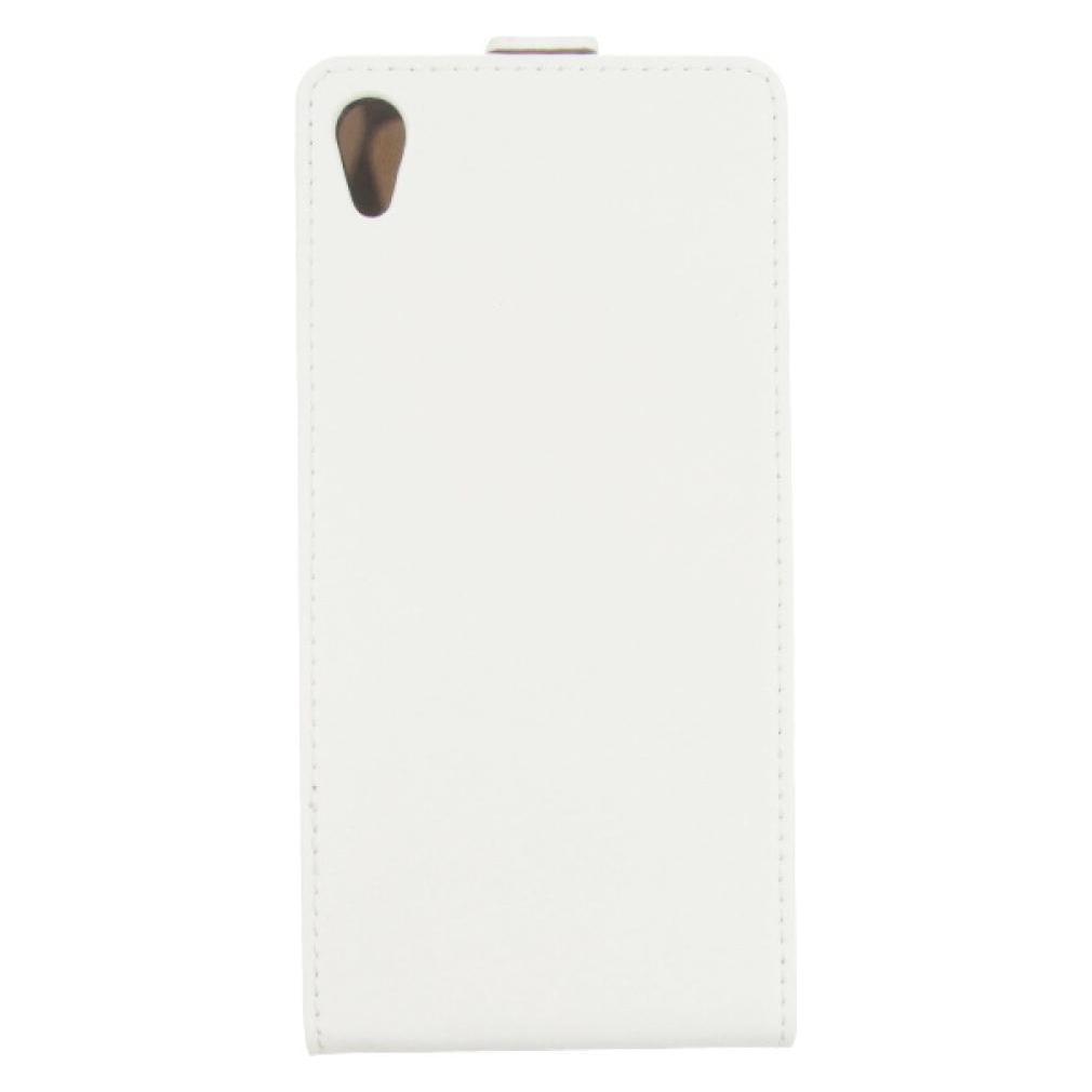OEM Slim Leather Flip Case for Sony Z2 - white (Sony Xperia Z2) (25445253)
