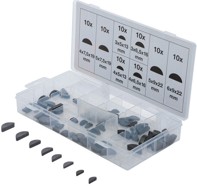 BGS Assortiment de clavettes 80 pièces ; BGS technic (8117)