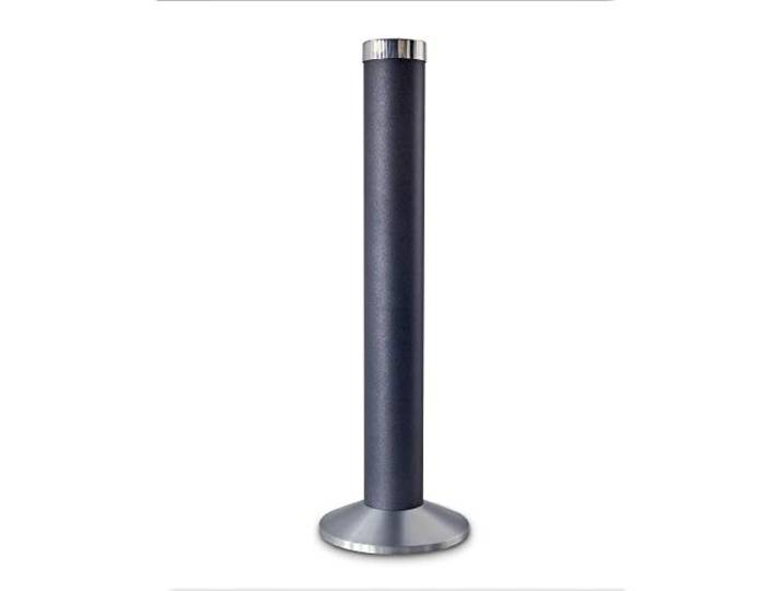 Aschenbecher Säule 81x25cm moonstone-grau ALU SZAGATO Made in Germany groß Stand-Aschenbecher außen großer stehend