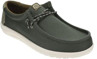 Hey Dude Wally Heathered Knit (Men's) Casual Shoes in Deep Depths, Size 9 M, Textile