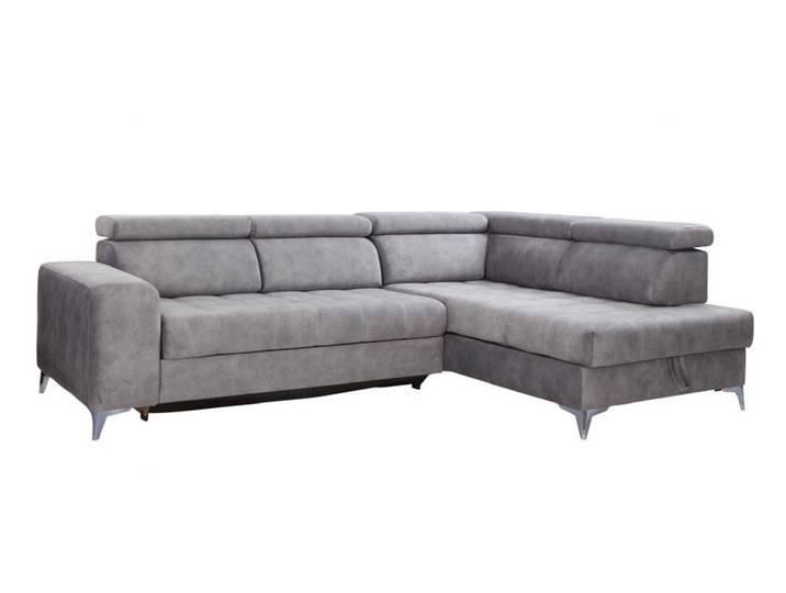Ecksofa PRAG 282 x 189 cm grey