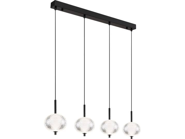 Globo Lighting Lampe à suspendre métal noir mat\, LED