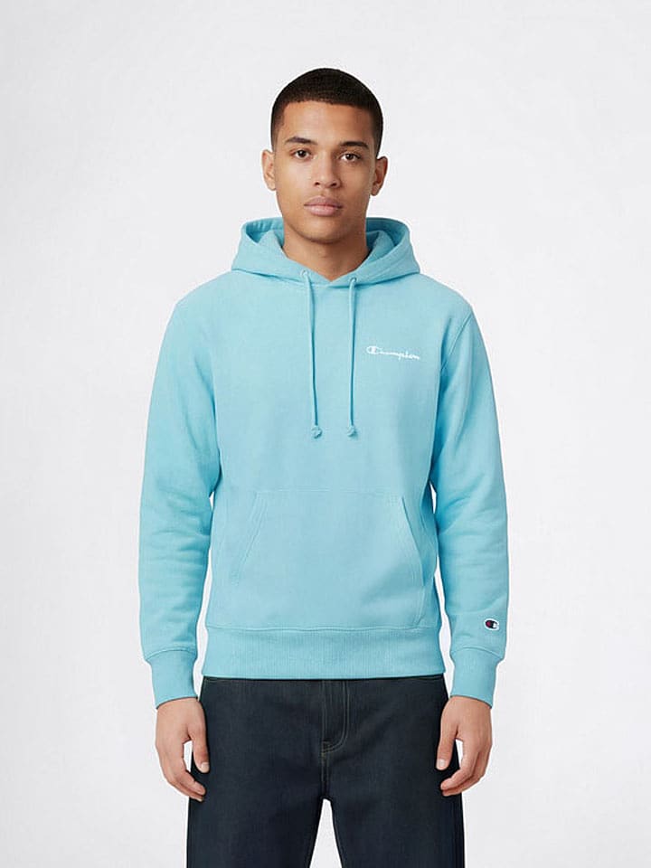 Champion Hoodie in Türkis - XL