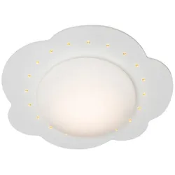 ELOBRA kids LED-Deckenleuchte Wolke Lack Weiß