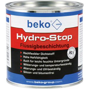 Beko Dichtmasse Hydro-Stop halbflüssig, 1kg, universal, grau, für innen & außen, wasserdicht