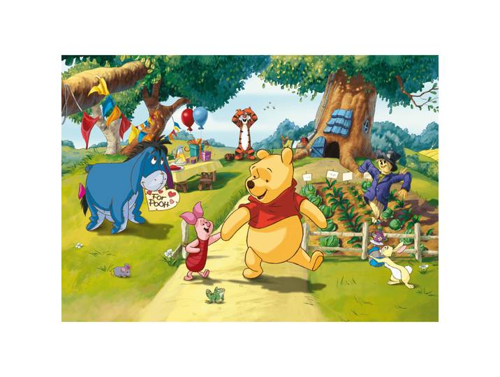 Ag Art - Poster Intissé Xxl - Winnie L'Ourson Disney - 255 Cm X 180 Cm
