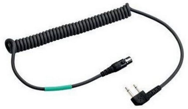 3M Peltor - Câble FLX2-35 Câble FLX2 Peltor avec cordon torsadé pour radio ICOM F et GT Séries