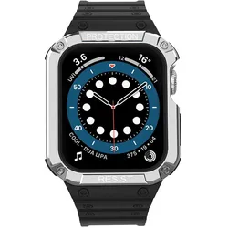 EKO Uhrenarmband TPU Ultimate Integral Schwarz (22 mm, Polyurethan), Uhrenarmband, Schwarz