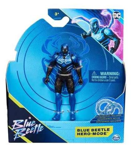 Spin Master DC Blue Beetle Hero Mode Figuur, 10 cm