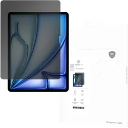 Cazy Privacy Schutzglass Displayschutz Glass (1 Stk., Apple iPad Air 13 2024, Apple iPad Air 13 2025), Tablet Schutzfolie
